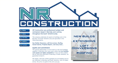 Desktop Screenshot of nrconstruction.biz